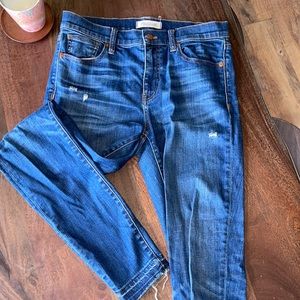 Madewell 9” High rise skinny skinny